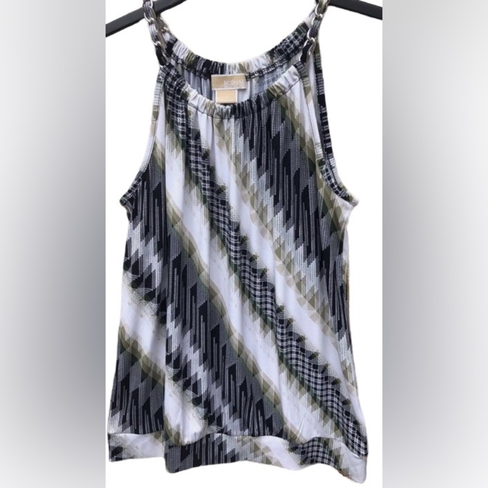 Michael Kors Women's multicolored
Tank With Chain Straps Size large
